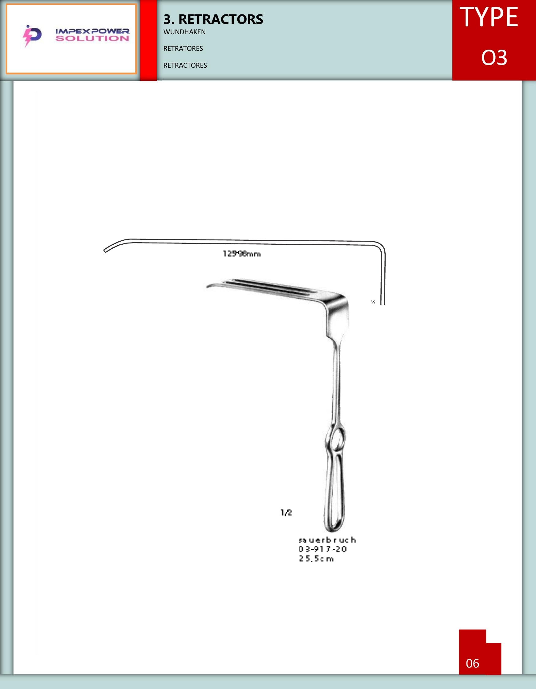 Sauerbruch Retractor