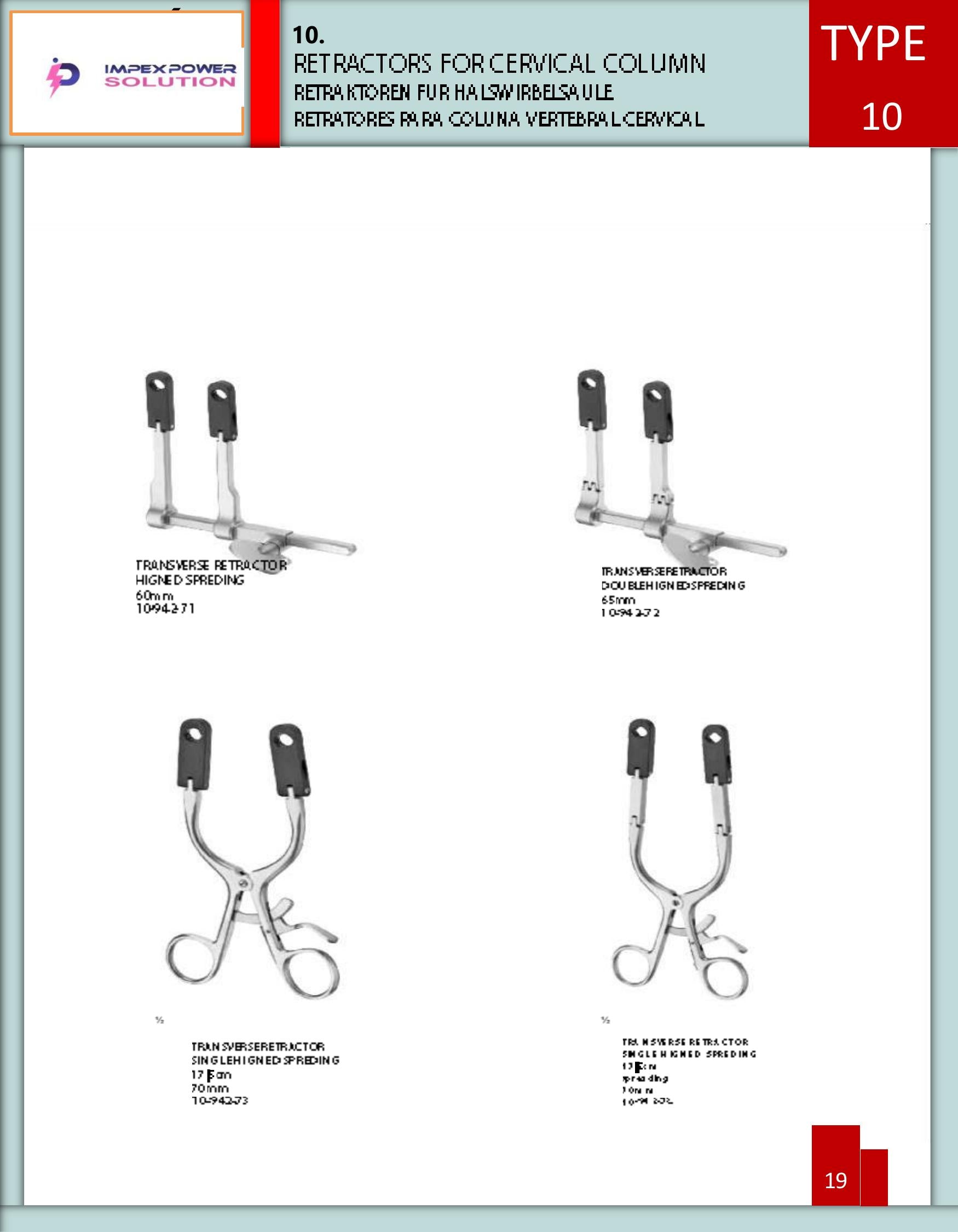 Markham-Meyerding Retractor