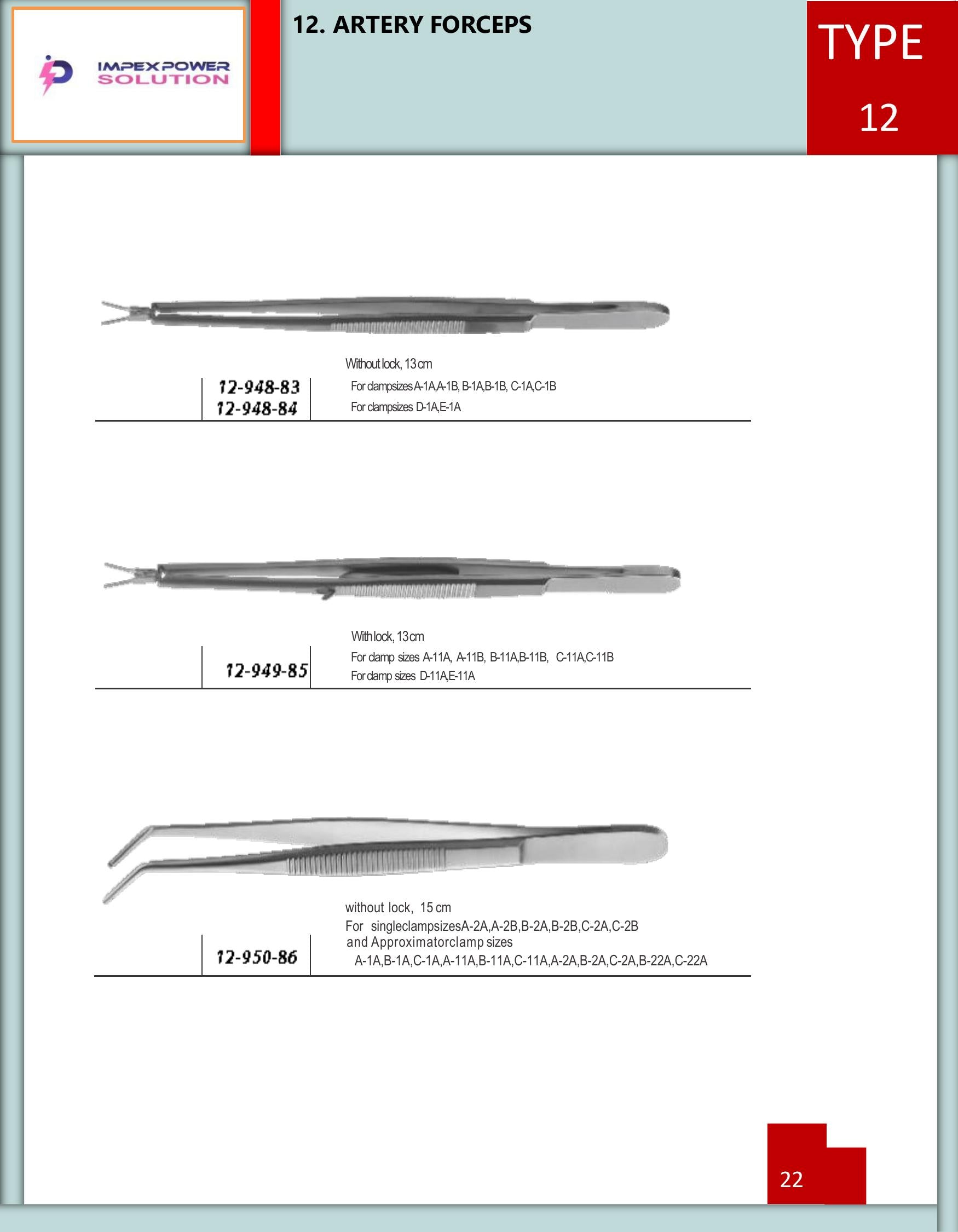 Artery Forceps – 13cm